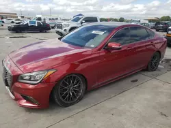 Salvage cars for sale at Grand Prairie, TX auction: 2020 Genesis G80 Base