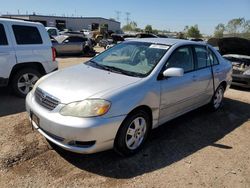 Salvage cars for sale from Copart Elgin, IL: 2006 Toyota Corolla CE