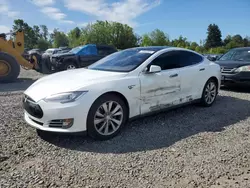 Salvage cars for sale at Portland, OR auction: 2016 Tesla Model S