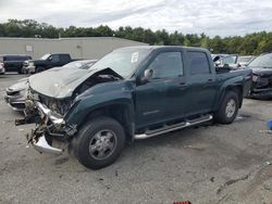 Salvage trucks for sale at Exeter, RI auction: 2005 GMC Canyon