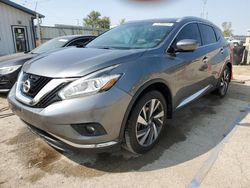 Salvage cars for sale at Pekin, IL auction: 2016 Nissan Murano S