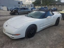 Chevrolet Vehiculos salvage en venta: 2000 Chevrolet Corvette