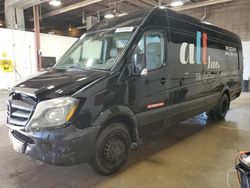 Salvage cars for sale from Copart Blaine, MN: 2017 Mercedes-Benz Sprinter 3500