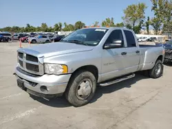 Salvage trucks for sale at Bridgeton, MO auction: 2005 Dodge RAM 3500 ST