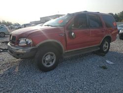 Salvage cars for sale at Wayland, MI auction: 2000 Ford Expedition Eddie Bauer