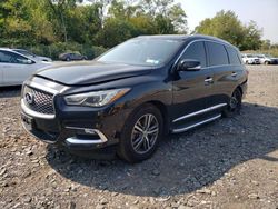 Salvage cars for sale at Marlboro, NY auction: 2017 Infiniti QX60