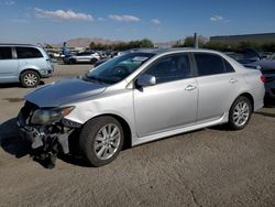 Salvage cars for sale at Las Vegas, NV auction: 2010 Toyota Corolla Base