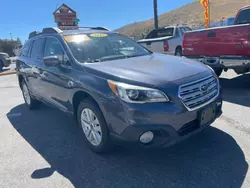 Salvage cars for sale at Reno, NV auction: 2015 Subaru Outback 2.5I Premium