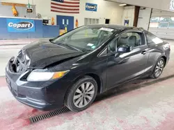 Honda salvage cars for sale: 2012 Honda Civic LX