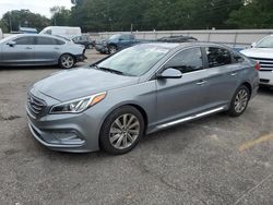 Salvage cars for sale at Eight Mile, AL auction: 2017 Hyundai Sonata Sport