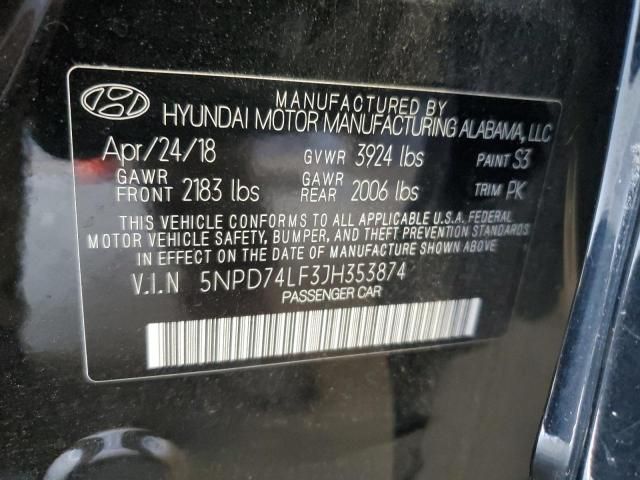 2018 Hyundai Elantra SE