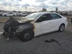 Toyota Camry le salvage cars for sale: 2017 Toyota Camry LE