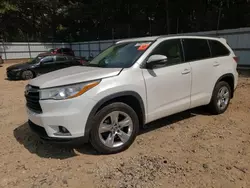 Toyota Vehiculos salvage en venta: 2016 Toyota Highlander Limited