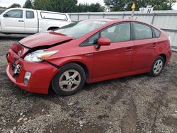 Salvage cars for sale at Finksburg, MD auction: 2010 Toyota Prius