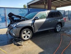 Salvage cars for sale at Riverview, FL auction: 2012 Toyota Highlander Limited