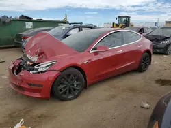 Tesla Model 3 salvage cars for sale: 2017 Tesla Model 3