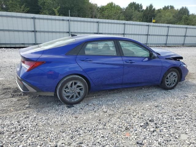 2024 Hyundai Elantra Blue