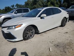 Toyota salvage cars for sale: 2022 Toyota Camry XLE