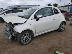 Salvage cars for sale at San Diego, CA auction: 2015 Fiat 500 POP