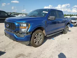 Salvage cars for sale at Houston, TX auction: 2023 Ford F150 Supercrew