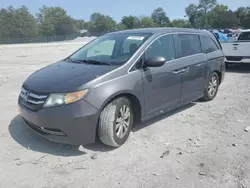 Salvage cars for sale at Madisonville, TN auction: 2016 Honda Odyssey EXL