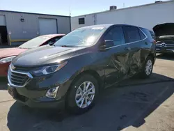 Chevrolet salvage cars for sale: 2018 Chevrolet Equinox LT