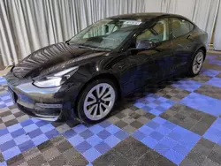 Salvage cars for sale at Graham, WA auction: 2022 Tesla Model 3