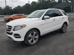 Salvage cars for sale at Savannah, GA auction: 2018 Mercedes-Benz GLE 350 4matic