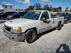 GMC salvage cars for sale: 2007 GMC New Sierra C1500 Classic