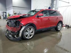 Salvage cars for sale at Ham Lake, MN auction: 2011 Ford Edge Limited