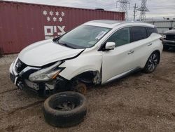 Salvage cars for sale at Elgin, IL auction: 2015 Nissan Murano S