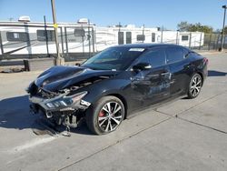 Salvage cars for sale at Sacramento, CA auction: 2018 Nissan Maxima 3.5S