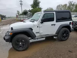 Salvage cars for sale at Davison, MI auction: 2022 Jeep Wrangler Sport