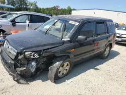 Salvage cars for sale at Spartanburg, SC auction: 2007 Honda Pilot LX