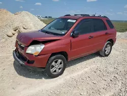 Salvage cars for sale at Taylor, TX auction: 2009 KIA Sportage LX