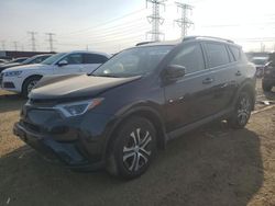 Salvage cars for sale at Elgin, IL auction: 2018 Toyota Rav4 LE