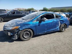 Salvage cars for sale at Las Vegas, NV auction: 2015 Honda Civic LX