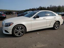 Mercedes-Benz salvage cars for sale: 2015 Mercedes-Benz C 300 4matic