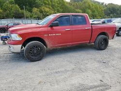 Dodge salvage cars for sale: 2012 Dodge RAM 1500 SLT