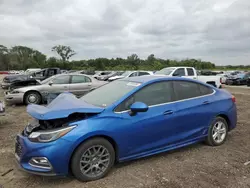 Chevrolet Vehiculos salvage en venta: 2017 Chevrolet Cruze LT