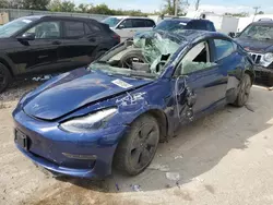 Tesla Model 3 salvage cars for sale: 2022 Tesla Model 3