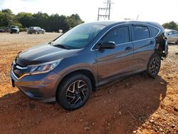 Salvage cars for sale at China Grove, NC auction: 2016 Honda CR-V SE