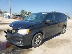 Salvage cars for sale at Pekin, IL auction: 2013 Dodge Grand Caravan R/T