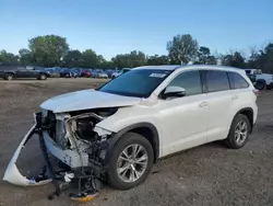 Compre carros salvage a la venta ahora en subasta: 2015 Toyota Highlander XLE