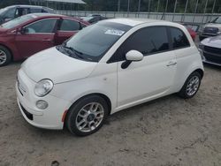 Salvage cars for sale at Savannah, GA auction: 2013 Fiat 500 POP