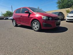 Chevrolet salvage cars for sale: 2015 Chevrolet Sonic LT