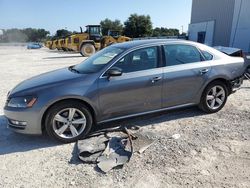 Volkswagen salvage cars for sale: 2015 Volkswagen Passat S