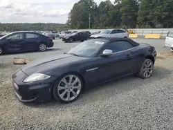 Salvage cars for sale at Concord, NC auction: 2013 Jaguar XK