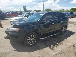 Vehiculos salvage en venta de Copart Miami, FL: 2013 KIA Sorento SX