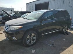 Salvage cars for sale at Chicago Heights, IL auction: 2013 Toyota Highlander Limited